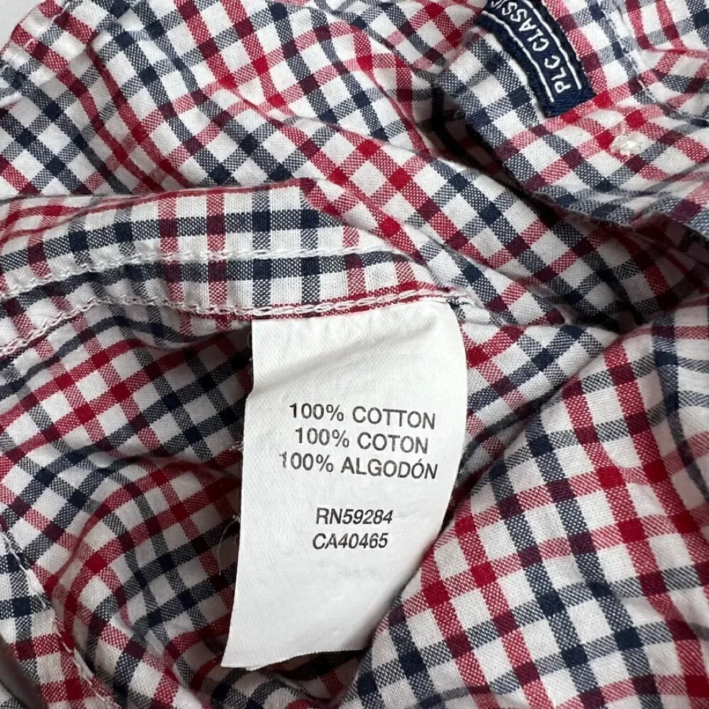 3/$15 or 5/$20 The Children’s Place classics 12 months checked button down